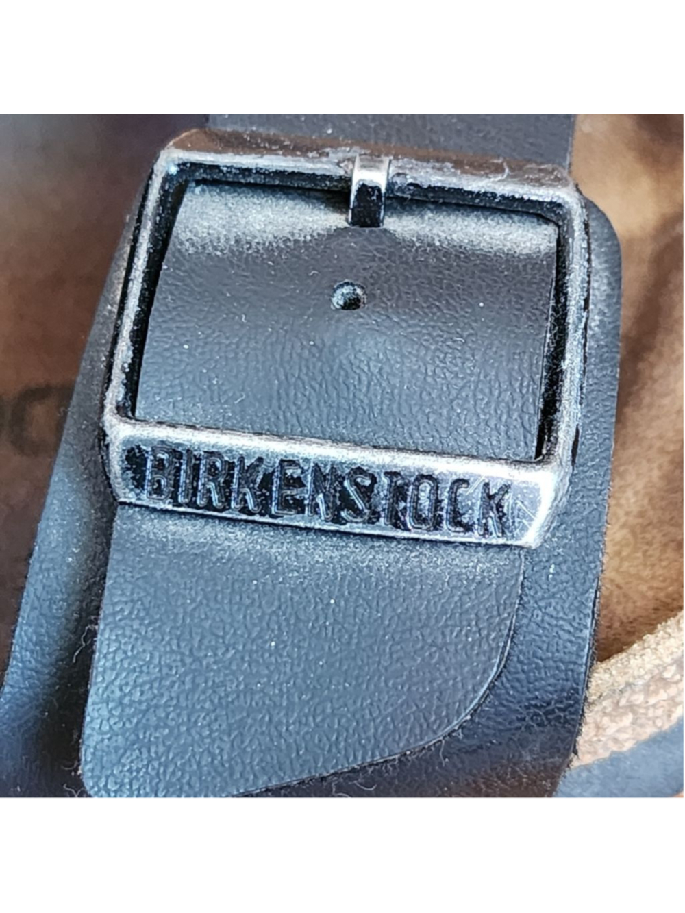 BIRKENSTOCK Black Arizona Birki Flor Slide Sandals Size 39 8 - Picture 5 of 10